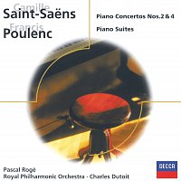 Pascal Rogé, Philharmonia Orchestra, Royal Philharmonic Orchestra, Charles Dutoit – Saint-Saens: Piano Concertos Nos. 2 & 4/Poulenc: 3 mouvements perpétuels, etc.