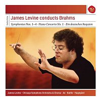 Přední strana obalu CD James Levine conducts Brahms - Sony Classical Masters