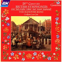 Přední strana obalu CD 18th Century British Symphonies