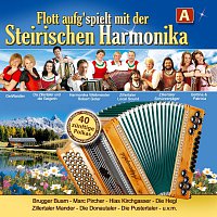 Přední strana obalu CD Flott aufg'spielt mit der Steirischen Harmonika - A