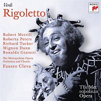Přední strana obalu CD Verdi: Rigoletto (Metropolitan Opera)