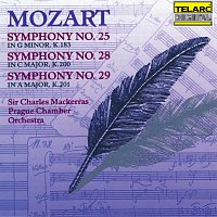 Přední strana obalu CD Mozart: Symphonies Nos. 25, 28 & 29