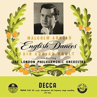 Přední strana obalu CD Arnold: English Dances; Elgar: Chanson de Nuit, Chanson de Matin [Adrian Boult – The Decca Legacy I, Vol. 1]