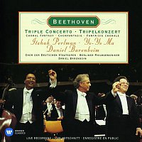 Přední strana obalu CD Beethoven: Triple Concerto & Choral Fantasy