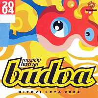 Přední strana obalu CD Muzički festival Budva 2004 - Hitovi leta