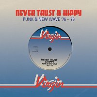 Přední strana obalu CD Never Trust A Hippy [Punk & New Wave '76 - '79]