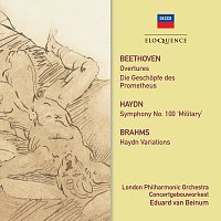 Přední strana obalu CD Beethoven, Haydn, Brahms: Orchestral Works
