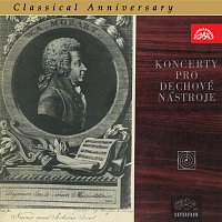 Přední strana obalu CD Classical Anniversary Libor Pešek 2. / W.A.Mozart: Serenáda č. 10, K 361, Koncert, K 299