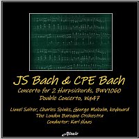 The London Baroque Orchestra, Lionel Salter, Charles Spinks, George Malcolm – Js Bach & Cpe Bach: Concerto for 2 Harpsichords, Bwv1060 - Double Concerto, Wq47