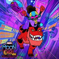 Přední strana obalu CD Marvel's Moon Girl and Devil Dinosaur [Original Soundtrack]