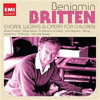 Přední strana obalu CD Britten: Choral Works & Operas for Children