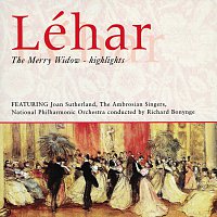 Přední strana obalu CD Léhar - The Merry Widow - Highlights