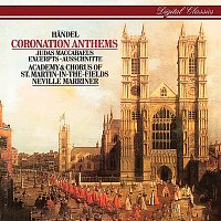 Přední strana obalu CD Handel: Coronation Anthems; Arias and Choruses