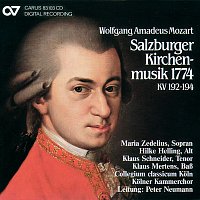 Přední strana obalu CD Wolfgang Amadeus Mozart: Salzburger Kirchenmusik 1774