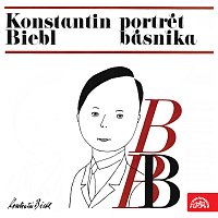 Přední strana obalu CD Konstantin Biebl - portrét básníka