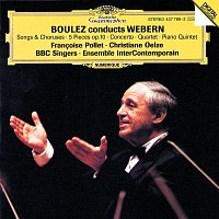 Přední strana obalu CD Boulez conducts Webern