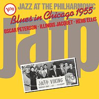 Přední strana obalu CD Jazz At The Philharmonic: Blues In Chicago 1955