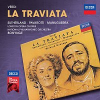 Přední strana obalu CD Verdi: La Traviata
