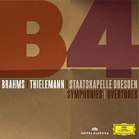 Přední strana obalu CD Brahms: Symphonies / Overtures [Live At Semperoper, Dresden]