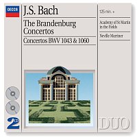 Přední strana obalu CD Bach, J.S.: The Brandenburg Concertos etc