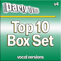Přední strana obalu CD Party Tyme Karaoke - Top 10 Box Set, Vol. 4 [Vocal Versions]