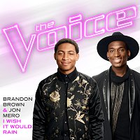 Brandon Brown, Jon Mero – I Wish It Would Rain [The Voice Performance]