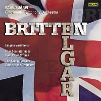 Přední strana obalu CD Britten: Young Person's Guide to the Orchestra & Four Sea Interludes from Peter Grimes - Elgar: Enigma Variations