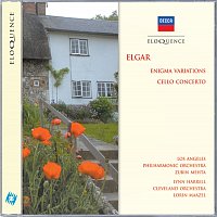 Přední strana obalu CD Elgar: Enigma Variations; Cello Concerto