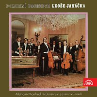 Přední strana obalu CD Komorní orchestr Leoše Janáčka /Albinoni, Manfredini, Durante, Legrenzi, Corelli