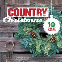 Přední strana obalu CD 10 Great Country Christmas Songs