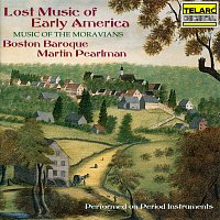 Přední strana obalu CD Lost Music of Early America: Music of the Moravians