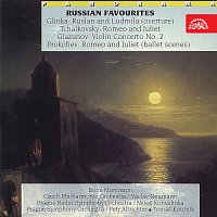 Přední strana obalu CD Russian favourites / Glinka, Čajkovskij...