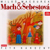 Přední strana obalu CD Macourek: Mach a Šebestová