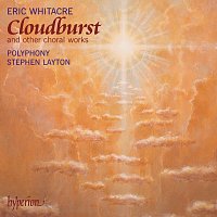 Přední strana obalu CD Whitacre: Cloudburst, Sleep, Lux aurumque & Other Choral Works