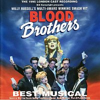 Přední strana obalu CD Blood Brothers (1995 London Cast Recording)