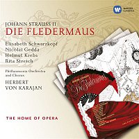 Přední strana obalu CD J. Strauss II: Die Fledermaus