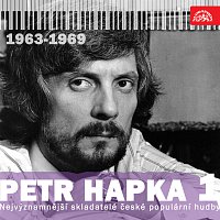 Přední strana obalu CD Nejvýznamnější skladatelé české populární hudby Petr Hapka 1 (1963-1969)