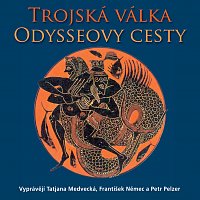 Přední strana obalu CD Petiška: Řecké báje a pověsti Trojská válka, Odysseovy cesty