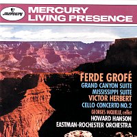 Přední strana obalu CD Grofé: Grand Canyon Suite; Mississippi Suite / Herbert: Cello Concerto No. 2