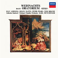 Přední strana obalu CD J.S. Bach: Christmas Oratorio, BWV 248 [Elly Ameling – The Bach Edition, Vol. 12]