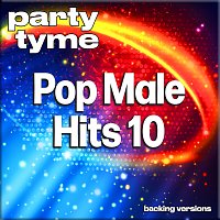 Přední strana obalu CD Pop Male Hits 10 [Backing Versions]