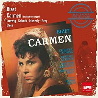 Přední strana obalu CD Bizet: CARMEN (sung in German)
