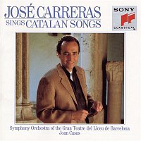 Přední strana obalu CD José Carreras Sings Catalan Songs