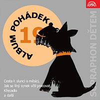 Přední strana obalu CD Album pohádek "Supraphon dětem" 19. (Cesta k slunci a měsíci,Křesadlo, Tři sestry a jeden prsten ...)