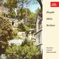 Přední strana obalu CD Haydn, Míča, Richter Kvarteto českých filharmoniků