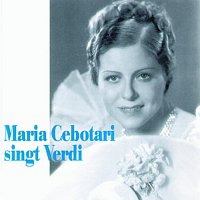 Přední strana obalu CD Maria Cebotari singt Verdi