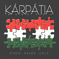 Přední strana obalu CD Piros, fehér, zold