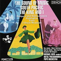 Přední strana obalu CD Highlights from 3 Great Musicals: The Sound of Music, South Pacific & The King And I