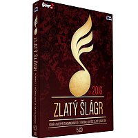 Přední strana obalu CD Zlatý šlágr 2016