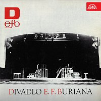 Přední strana obalu CD Divadlo E. F. Buriana